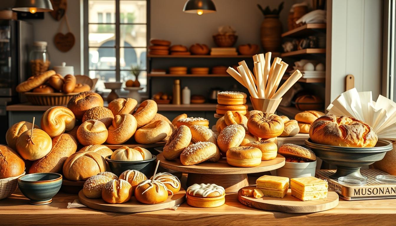 Homemade baking and desserts