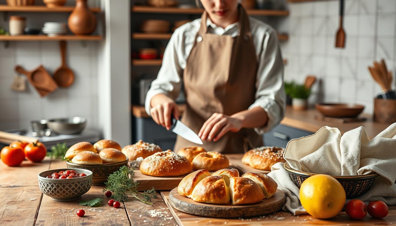 Fresh ingredients for healthy home cooking